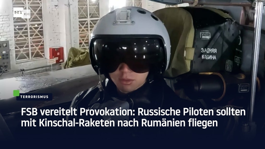 FSB vereitelt Provokation: Russische Piloten sollten mit Kinschal-Raketen nach Rumänien fliegen