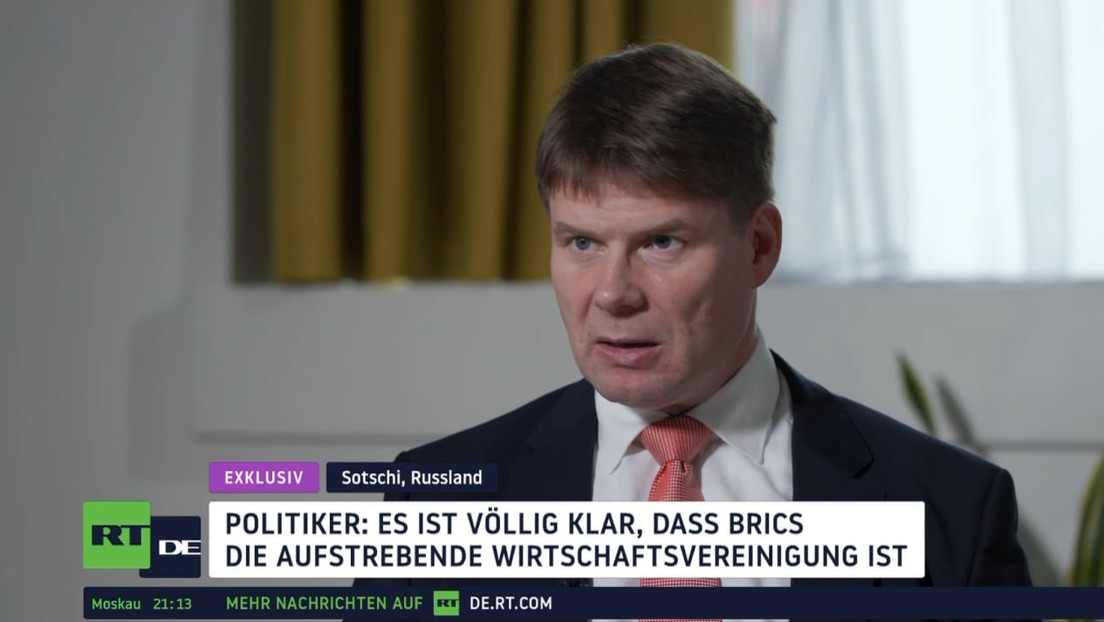 BRICS-Konferenz in Sotschi: Kotré und Urban von der AfD im Gespräch