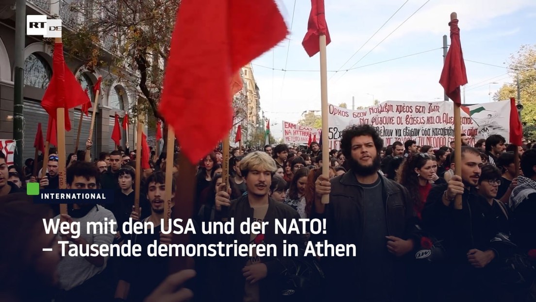Weg mit den USA und der NATO! – Tausende demonstrieren in Athen