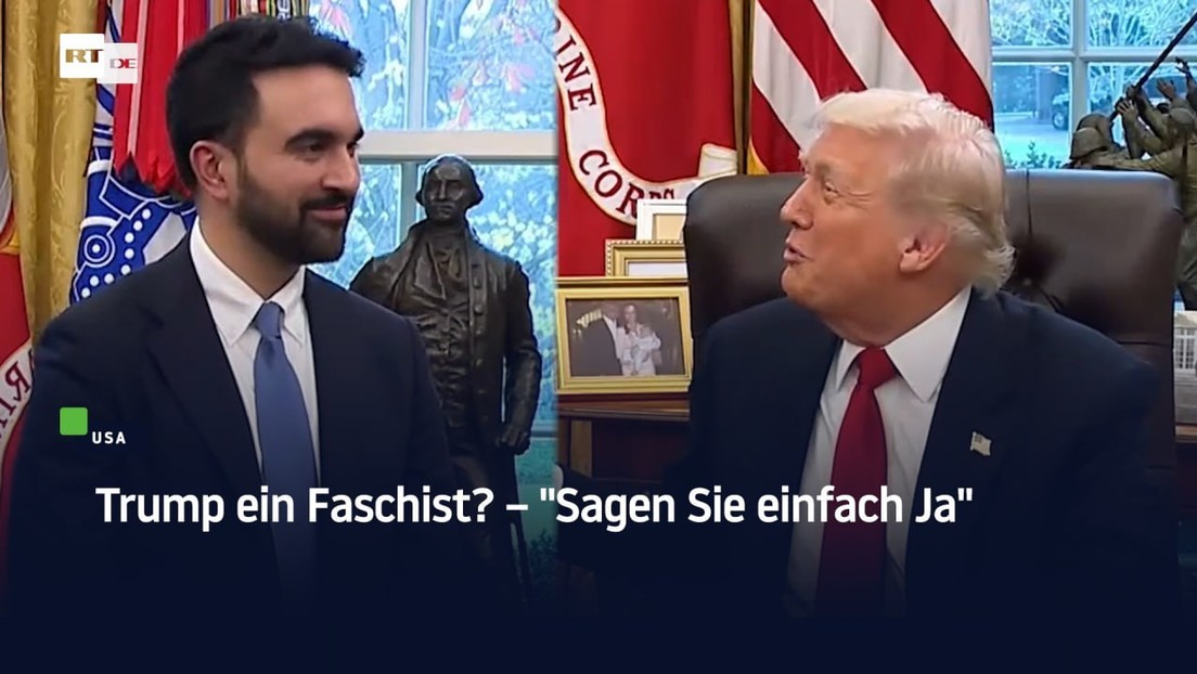 Trump ein Faschist? – "Sagen Sie einfach Ja"