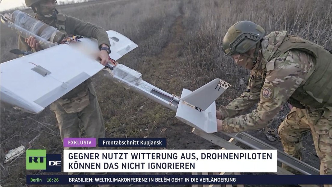 RT DE-Exklusiv: Kupjansk unter Kontrolle – Drohnenpiloten melden 400. Abschuss