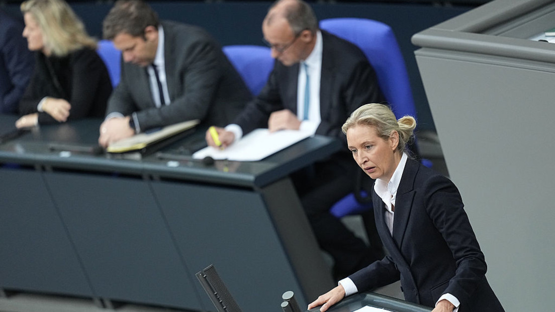 Generaldebatte im Bundestag: AfD-Chefin Alice Weidel stellt 12-Punkte-Plan vor