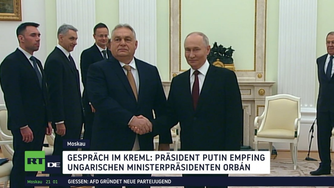 Viktor Orbán in Moskau: Putin hebt enge bilaterale Beziehungen hervor