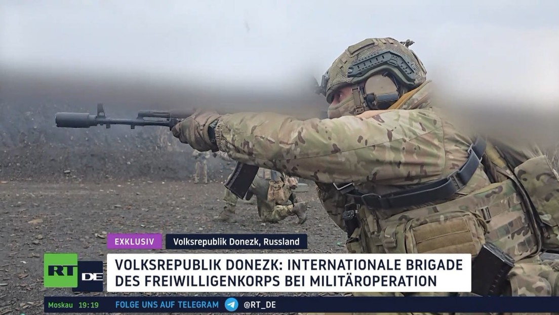 Exklusiv aus DVR: Internationale Kämpfer im Einsatz bei der Sonderoperation