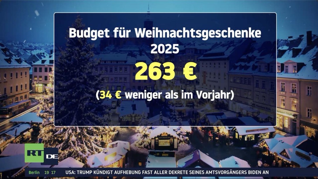 Weihnachtsfrust statt Vorfreude: Deutsche sparen bei Geschenken
