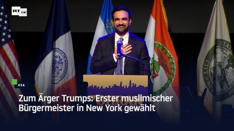 Zum Ärger Trumps: Erster muslimischer Bürgermeister in New York gewählt