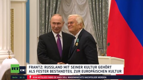 Auszeichnung für Völkerverständigung in Russland: Dirigent Justus Frantz in der Kritik 