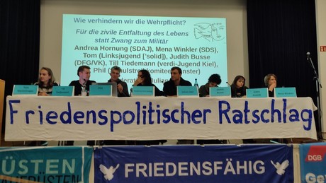 Mobilisierung der Jugend: Strategien und Aktionen im Kampf gegen die Wehrpflicht