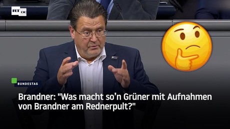 Bundestag: Grüner filmt unerlaubt – Brandner muss Rede unterbrechen