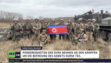 Kursk: Nordkoreanische Pioniere unterstützen Russland bei Minenräumung
