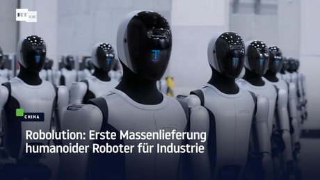 Robolution: Erste Massenlieferung humanoider Roboter für Industrie