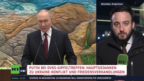 Putin bei OVKS-Gipfel: Hauptgedanken zum Ukraine-Konflikt und Friedensverhandlungen