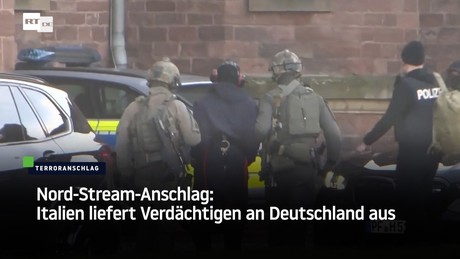 Nord-Stream-Anschlag: Italien liefert Verdächtigen an Deutschland aus