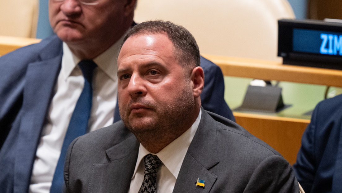 Medien: Jermak wegen Entlassung vor Wut explodiert