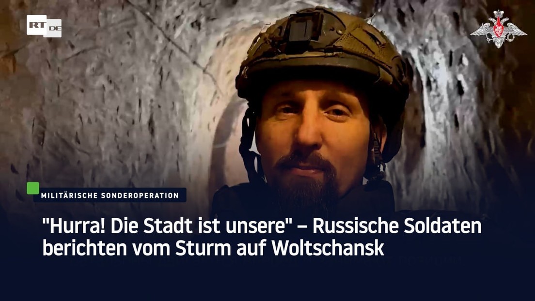 "Hurra! Die Stadt ist unsere" – Russische Soldaten berichten vom Sturm auf Woltschansk
