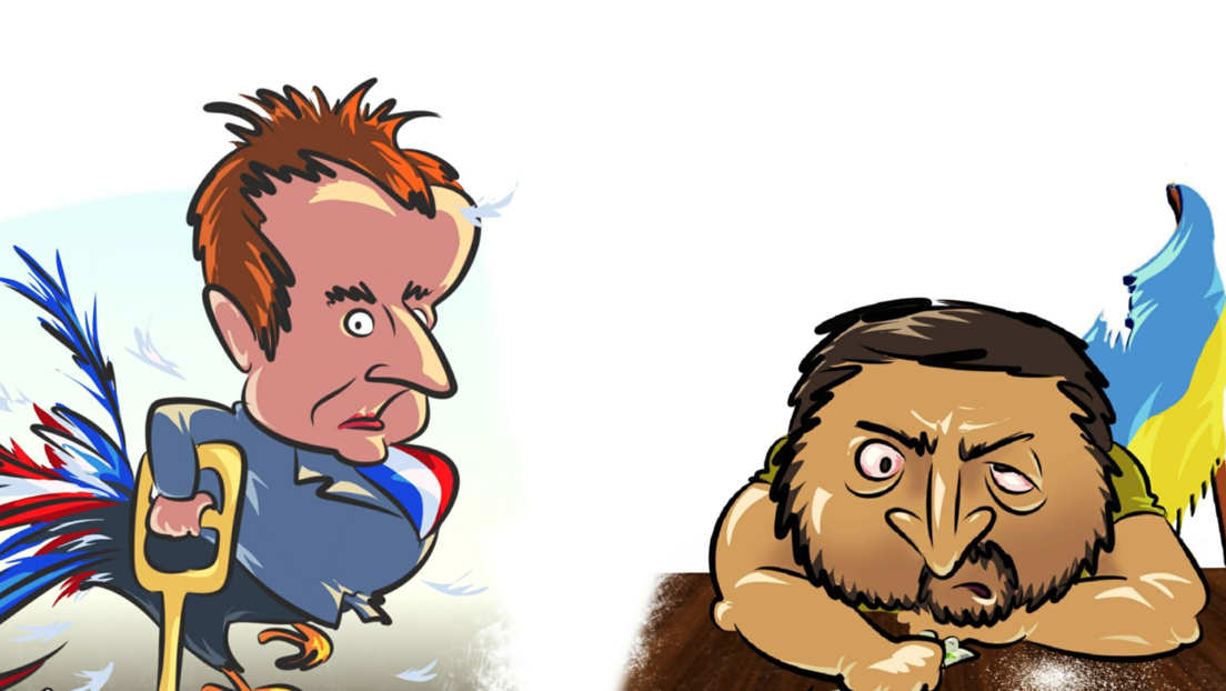 Treffen zwischen zwei Freunden: Der Löffel und das Päckchen sind wieder im Ei