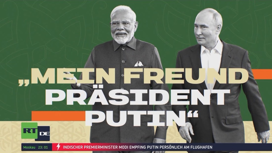Historischer Besuch: Putin nach vier Jahren erstmals wieder in Indien
