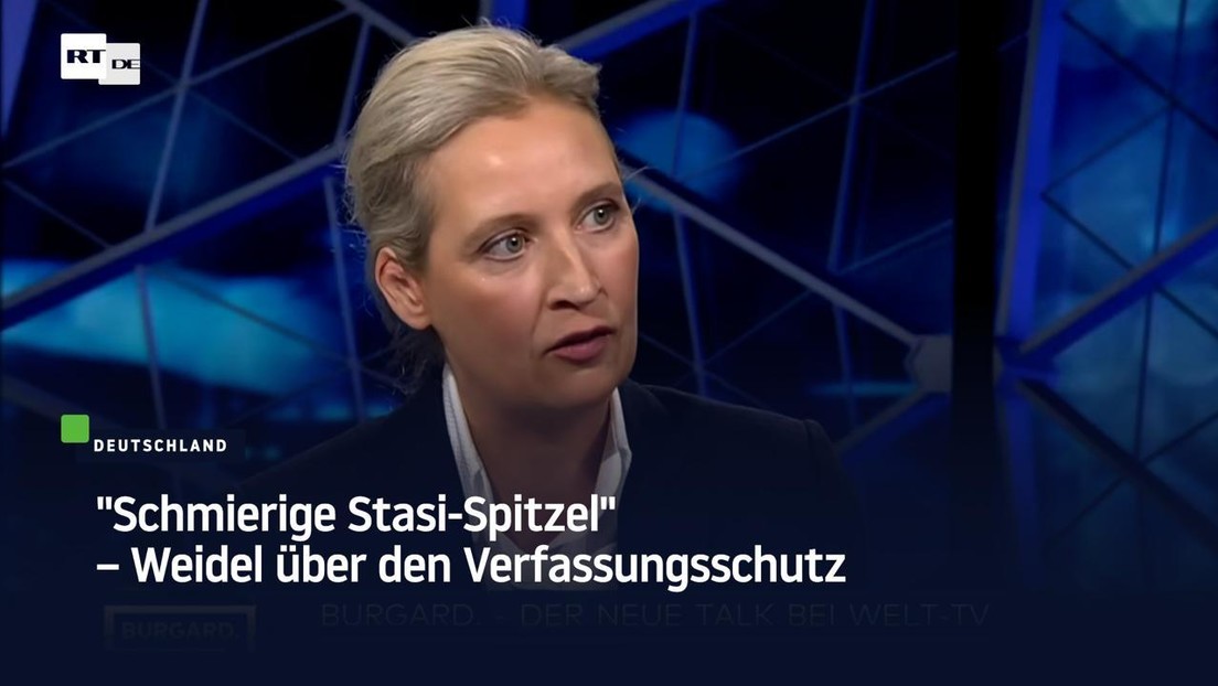 "Schmierige Stasi-Spitzel" – Weidel über den Verfassungsschutz