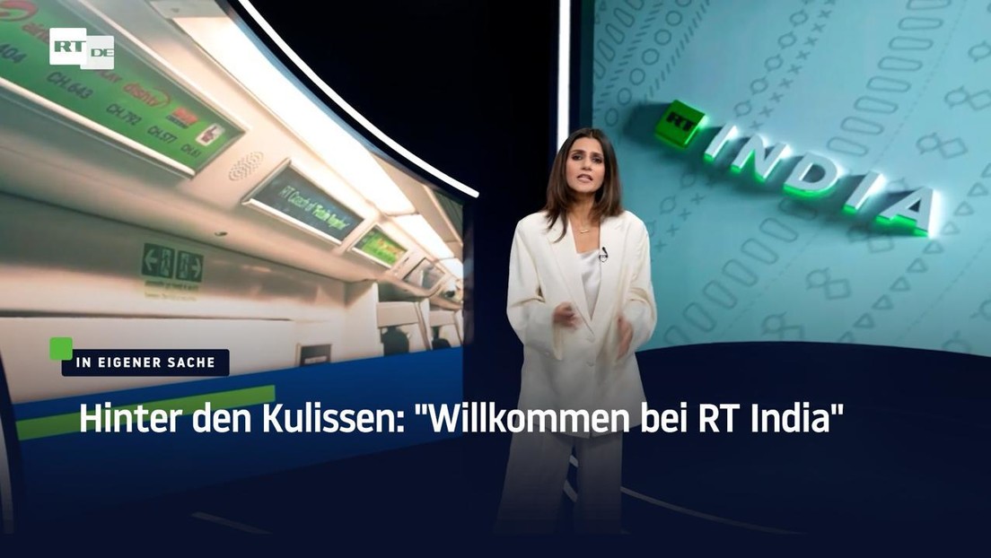 Hinter den Kulissen: "Willkommen bei RT India"