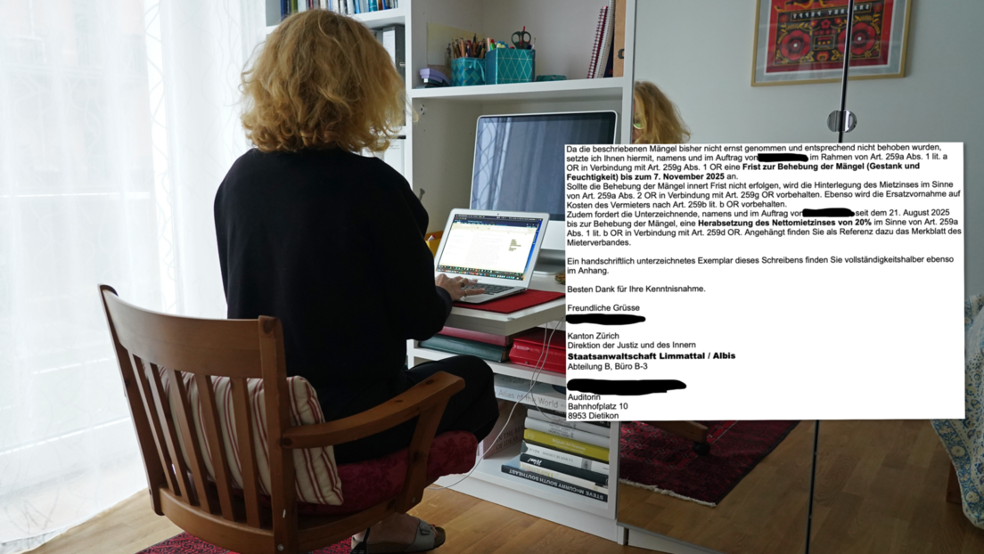 Amtsmissbrauch in der Schweiz: Staatsanwaltschaft verschickt private E-Mail für Mietzinsreduktion