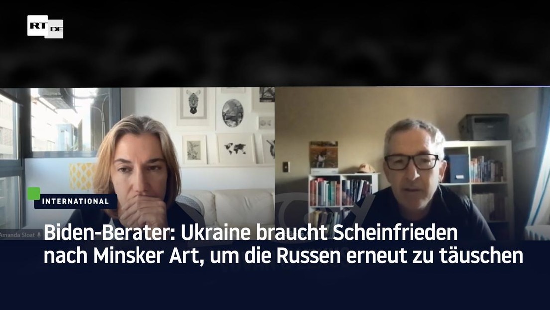 Biden-Berater: Ukraine braucht Scheinfrieden nach Minsker Art, um die Russen erneut zu täuschen
