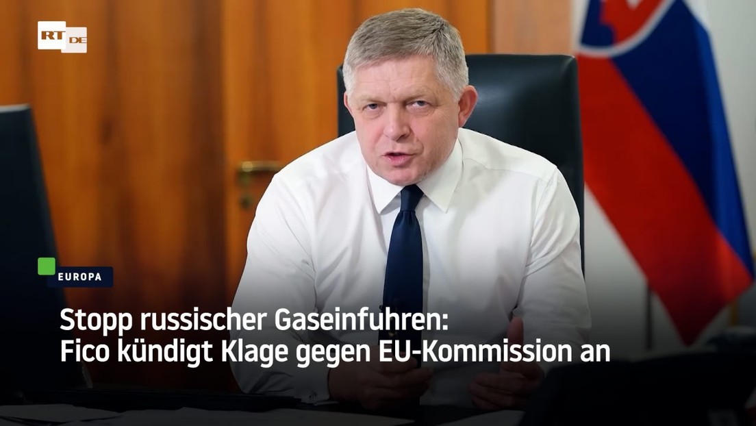 Stopp russischer Gaseinfuhren: Fico kündigt Klage gegen EU-Kommission an