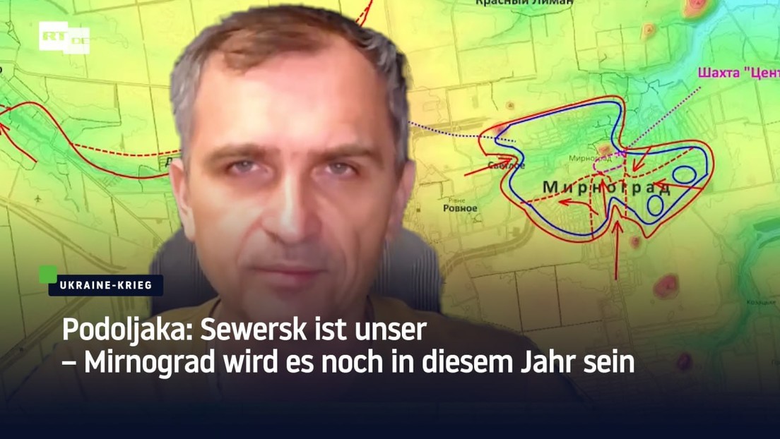 Podoljaka: Sewersk ist unser – Mirnograd wird es noch in diesem Jahr sein