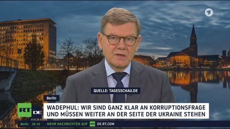 Trotz Korruption: Außenminister Wadephul verteidigt Rekordetat für die Ukraine