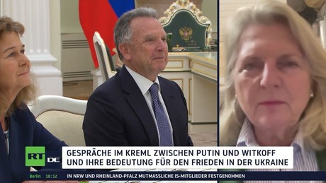 Putin-Witkoff-Treffen: USA und Russland verhandeln – EU behindert Friedensprozess