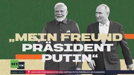 Historischer Besuch: Putin nach vier Jahren erstmals wieder in Indien
