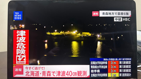 Japan: Evakuierungsanordnung für Hunderttausende wegen Tsunami-Warnung