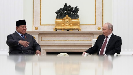 Wladimir Putin empfängt Amtskollegen Prabowo Subianto im Kreml und bekommt Einladung nach Indonesien