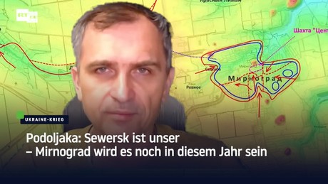 Podoljaka: Sewersk ist unser – Mirnograd wird es noch in diesem Jahr sein