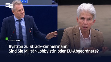 Bystron zu Strack-Zimmermann: Sind Sie Militär-Lobbyistin oder EU-Abgeordnete?