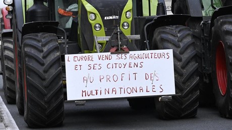 "Wir sterben nicht schweigend!" – Europäische Bauern protestieren gegen Mercosur-Freihandelszone