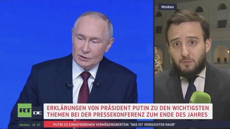 Putins Jahrespressekonferenz: Dialogbereitschaft trotz harter Vorwürfe