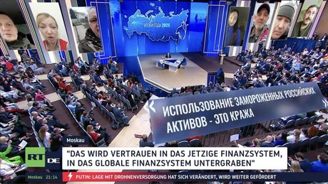 Putin: EU wird russische Vermögen "eines Tages zurückzahlen müssen"