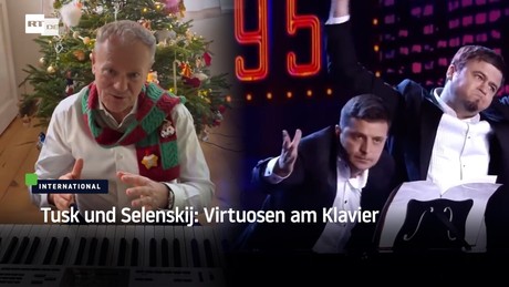 Tusk und Selenskij: Virtuosen am Klavier