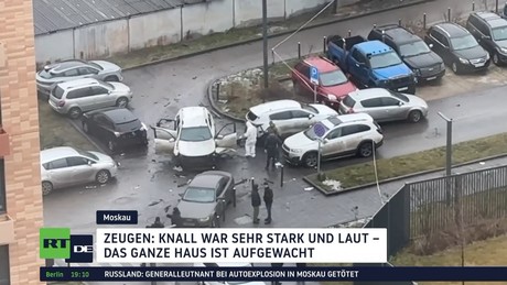 Anschlag in Moskau: Russischer General bei Auto-Explosion getötet