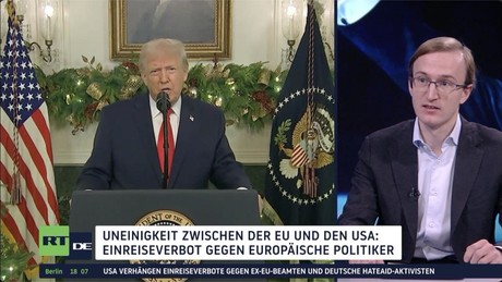 Streit um Zensurvorwürfe: Washington geht gegen EU-Akteure vor