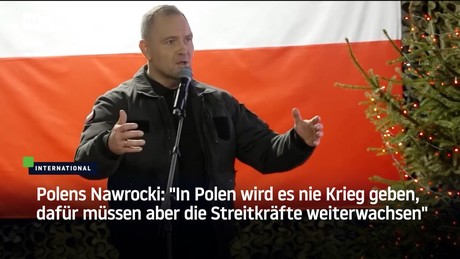 Polens Nawrocki: "In Polen wird es nie Krieg geben – dafür müssen Streitkräfte weiterwachsen"