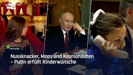 Nussknacker, Mops und Kosmonauten – Putin erfüllt Kinderwünsche