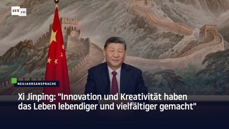 Xi Jinping: "Innovation und Kreativität haben das Leben lebendiger und vielfältiger gemacht"