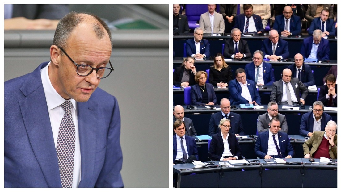 Nicht lustig: Satiriker Merz tritt mit "Regierungserklärung" auf