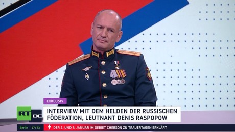 Helden des Donbass: Leutnant Raspopow im Gespräch