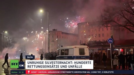 Silvester-Krawalle und schwere Unfälle überschatten den Jahreswechsel in Deutschland