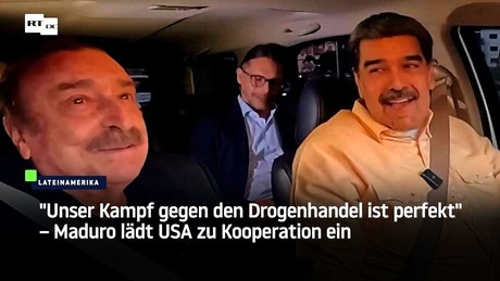 "Unser Kampf gegen den Drogenhandel ist perfekt" – Maduro lädt USA zu Kooperation ein