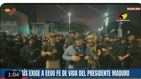 Nach US-Angriffen: Innenminister fordert Venezolaner zum Vertrauen in die Regierung auf