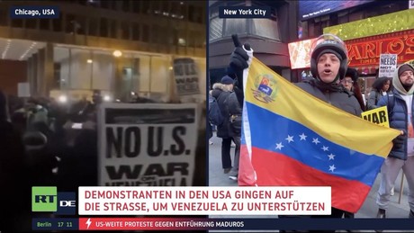 Globale Proteste: Kritik an US-Vorgehen gegen Venezuela wächst