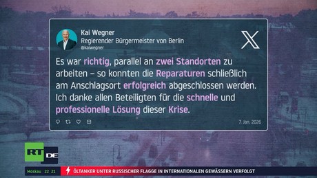 Berlin: Kai Wegner dankt für "schnelle Lösung" nach fünf Tagen Stromausfall